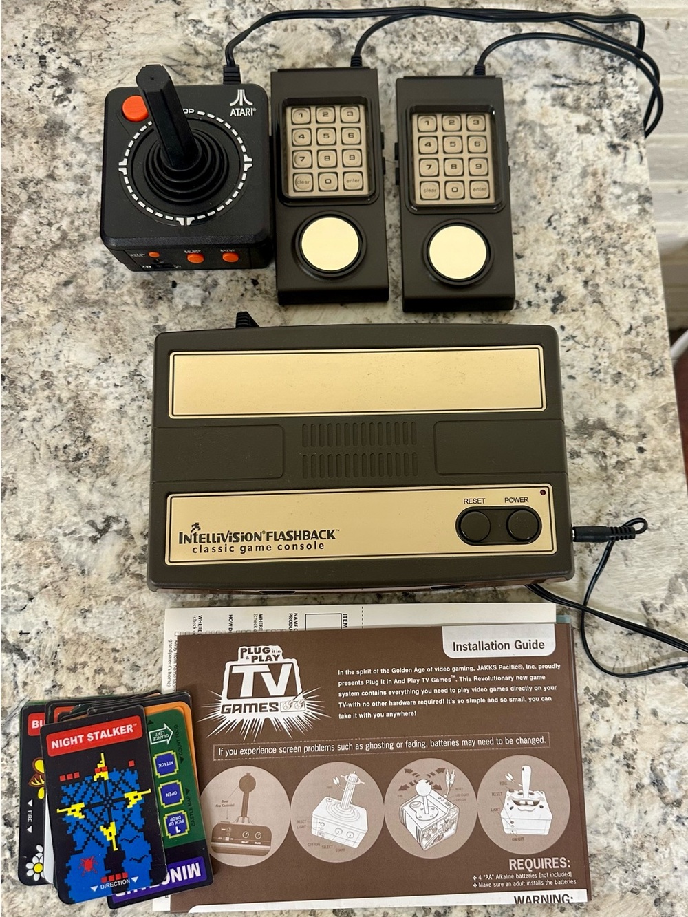 Intellivision Flashback Classic Game Console - Brown